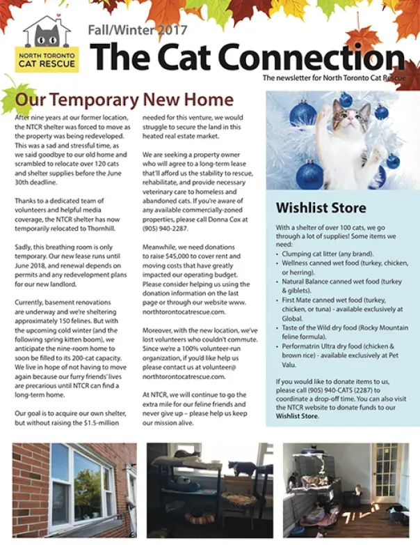 2017 Fall Newsletter