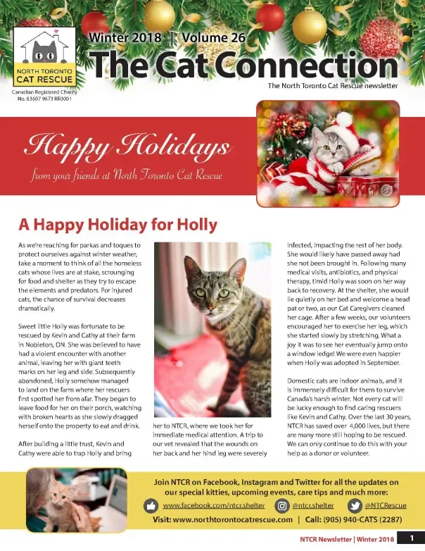 2018 Winter Newsletter