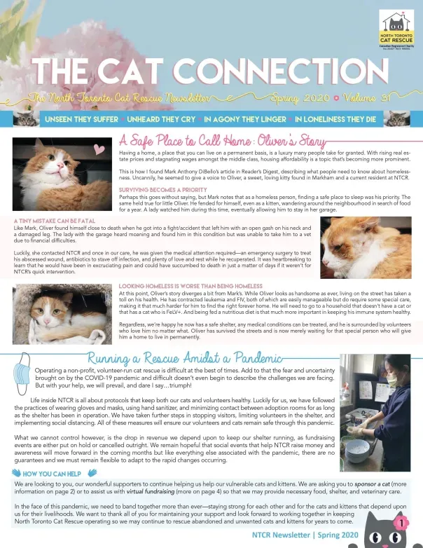 2020 Spring Newsletter